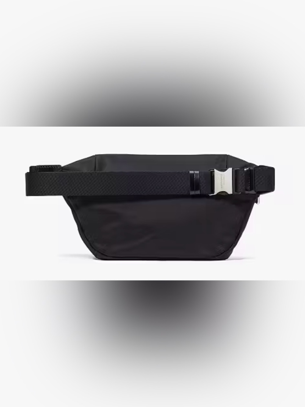 Kate Spade Black Nylon Belt Bag with Silver Hardware - Picture 2 of 10
